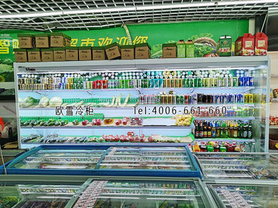 成都超市冷柜購買指南及生活超市風幕柜選購技巧